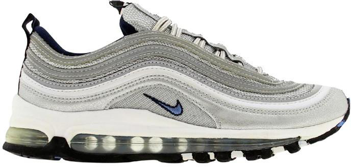 Nike Air Max 97 History of Air Metallic Silver/Varsity Red-White-Black (313105-061)