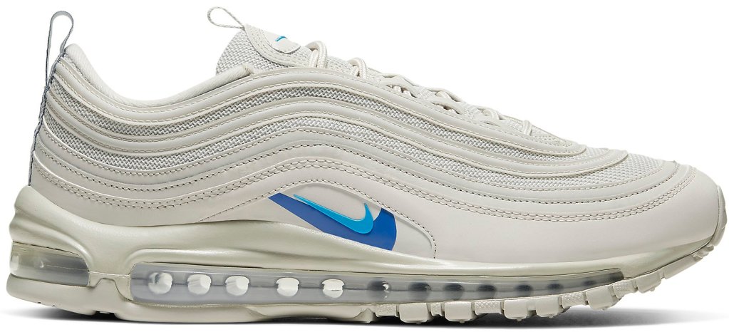 Nike Air Max 97 Just Do It Pack White (2019) White/Grey-Blue-Sail (CT2205-001)