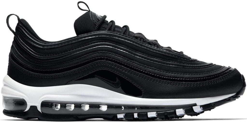 Nike Air Max 97 Metallic Leather Black (W) Black/Black-Anthracite (917646-003)
