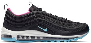 Nike Air Max 97 Miami Vice Black/Blue Gale-White-Laser Fuchsia (BV1256-001)