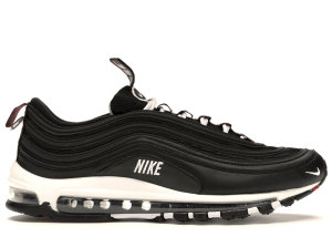 Nike Air Max 97 Overbranding Black Black/White-Varsity Red (312834-008)