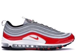 Nike Air Max 97 Pure Platinum University Red Pure Platinum/University Red-Black-White (921826-009)
