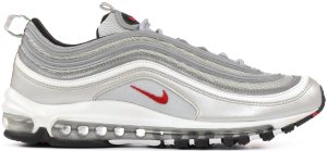 Nike Air Max 97 Silver Bullet (Italy) Metallic Silver/Varsity Red-Black-White (884421-001i)