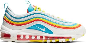 Nike Air Max 97 Summer Pack 2019 (GS) Blue Fury/Team Orange-Opti Yellow-Summit White (CK0052-400)