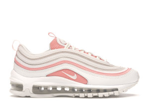 Nike  Air Max 97 Summit White Bleached Coral (W) Summit White/Summit White-Bleached Coral-Desert Sand-White (921733-104)