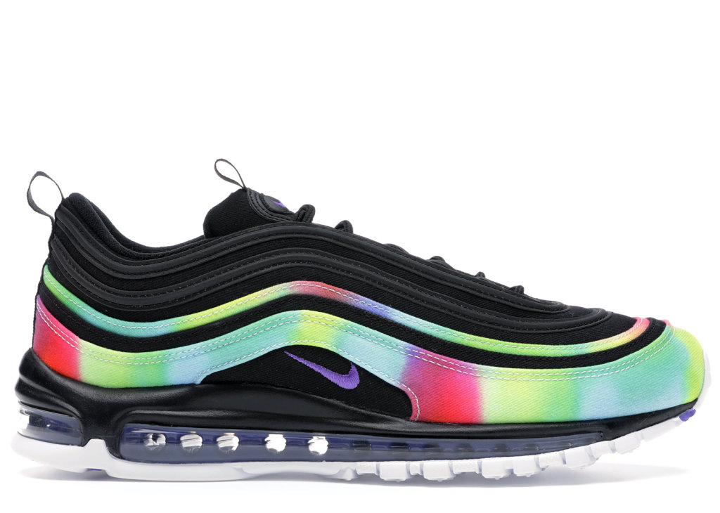 Nike Air Max 97 Tie Dye Black Black/Multi-Color (CK0841-001)