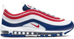 Nike Air Max 97 USA (2020) White/Obsidian-University Red (CW5584-100)