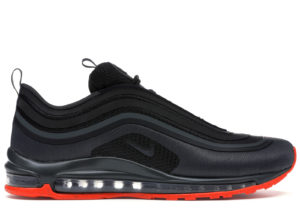 Nike  Air Max 97 Ultra 17 Anthracite Rush Orange Black/Anthracite-Rush Orange (AH9943-001)