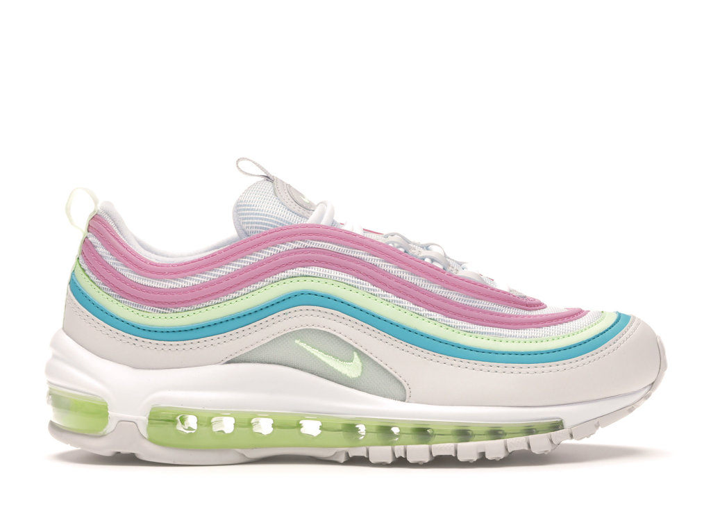 Nike Air Max 97 White Barely Volt (W) White/Barely Volt/Platinum Tint (CW7017-100)