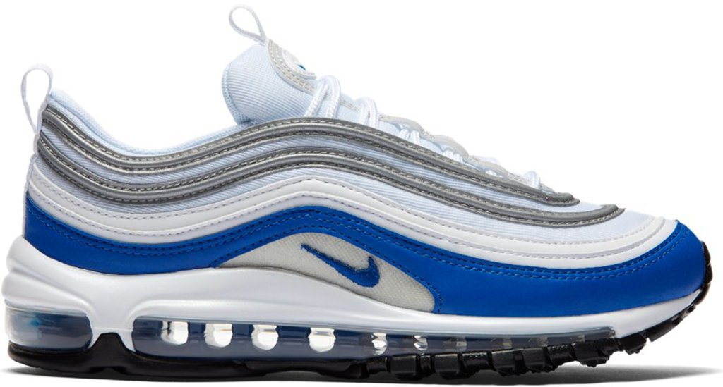 Nike Air Max 97 White Game Royal (W) White/Game Royal-Neutral Grey (921733-101)