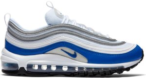 Nike Air Max 97 White Game Royal (W) White/Game Royal-Neutral Grey (921733-101)