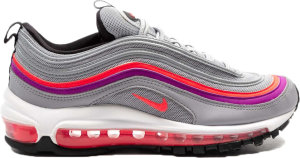 Nike Air Max 97 Wolf Grey Solar Red Vivid Purple (W) Wolf Grey/Solar Red-Vivid Purple (921733-009)