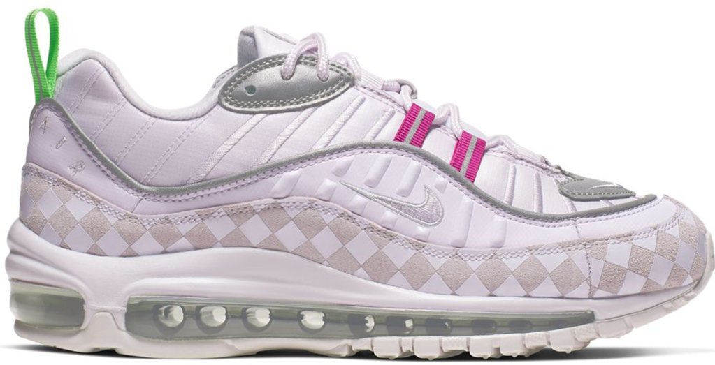 Nike Air Max 98 Checkerboard (W) Purple/White (CJ9702-500)