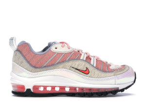 Nike Air Max 98 Chinese New Year 2019 (W) Bleached Coral/Bright Crimson-Sail (BV6653-616)