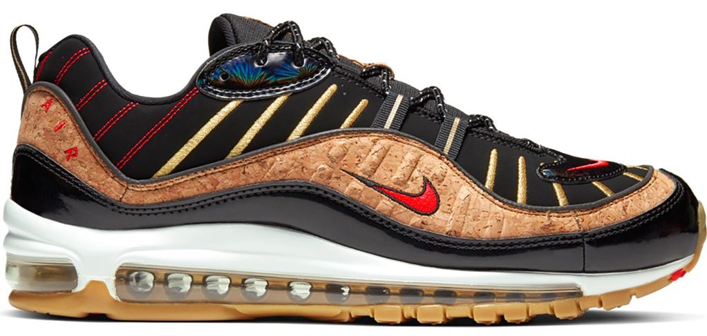 Nike Air Max 98 Next Year Black/Light Photo Blue-White-Red-Orbit (CT1173-001)