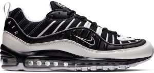Nike Air Max 98 White Black Black/White-Reflect Silver (640744-010)