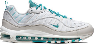 Nike Air Max 98 White Teal Nebula White/Teal Nebula/Vast Grey (640744-109)