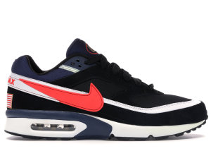 Nike  Air Max BW Olympic (2016) Black/Crimson-Midnight Navy-White (819523-064)