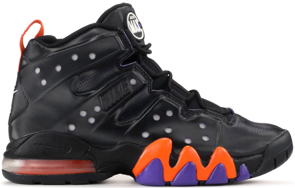 Nike Air Max Barkley Suns Away Black/Black-Safety Orange-Pure Purple (488119-085)