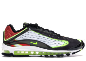 Nike Air Max Deluxe Black Volt Habanero Red Black/Volt-Habanero Red-White (AJ7831-003)