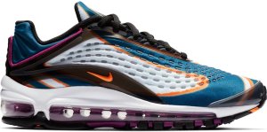 Nike  Air Max Deluxe Blue Force (GS) Cool Grey/Total Orange-Blue Force-Black-Bright Grape-Cobalt Tint (AR0115-002)