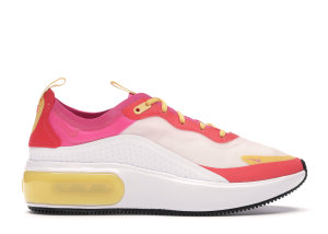 Nike Air Max Dia SE White Laser Fuchsia Topaz Gold (W) White/Laser Fuchsia-Ember Glow-Topaz Gold-Hyper Pink-Black (AR7410-102)