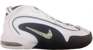 Nike  Air Max Penny 1 White Silver (2005) White/Metallic Silver-Black (311089-101)