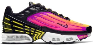 Nike  Air Max Plus 3 Hyper Violet (GS) Black/Hyper Violet-Dynamic Yellow (CD6871-005)