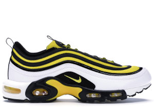 Nike  Air Max Plus 97 Frequency Pack White/Tour Yellow-Black (AV7936-100)