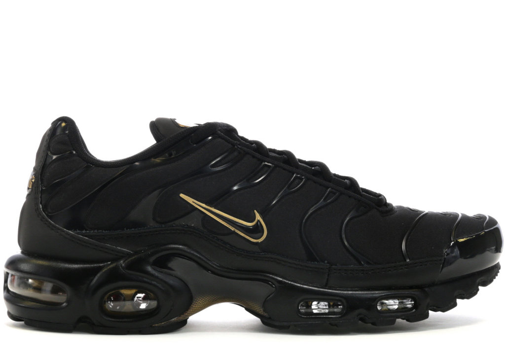 Nike Air Max Plus Black Metallic Gold Black/Black-Metallic Gold (852630-024)
