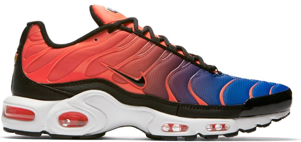 Nike Air Max Plus Gradient Pack Crimson Total Crimson/Racer Blue-White-Black (852630-800)