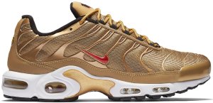 Nike  Air Max Plus Metallic Gold Metallic Gold/Metallic Gold-University Red (903827-700)