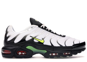 Nike  Air Max Plus Retro Future White/Volt-Black-Bright Crimson (AJ2013-100)