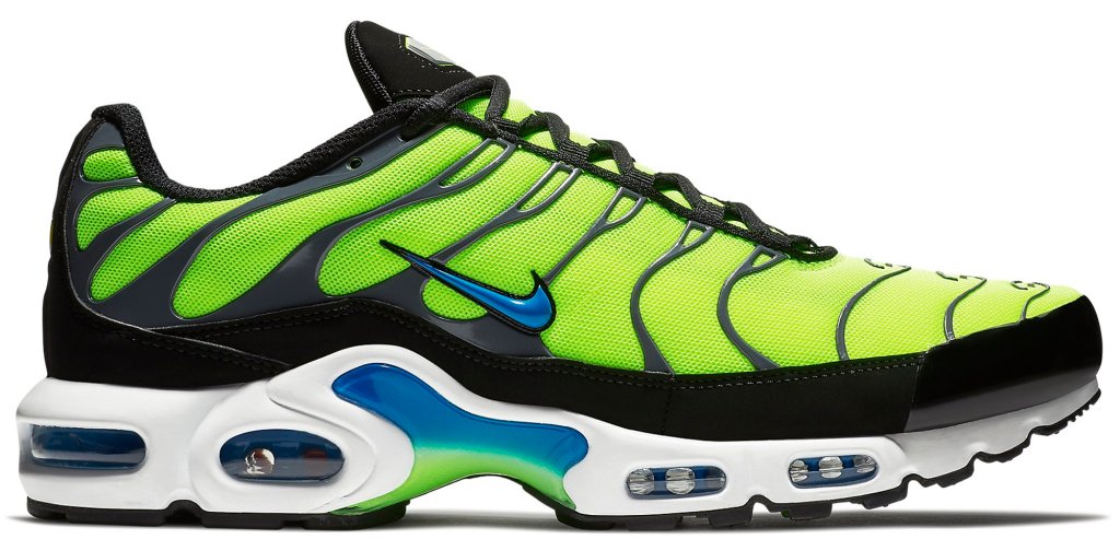 Nike Air Max Plus Scream Green Volt/Photo Blue-Black-Dark Grey (852630-700)