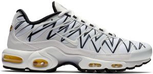 Nike Air Max Plus Shark (White) White/White-Black (AJ6311-100)