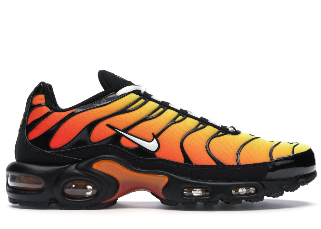 Nike Air Max Plus Tiger Black/Pure Platinum/Habanero Red (852630-040)
