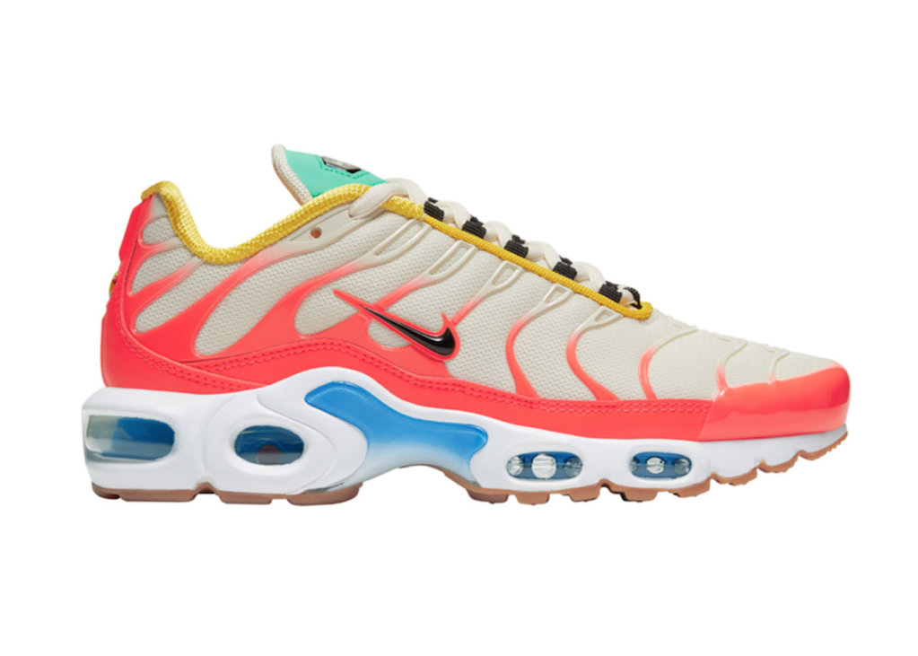 Nike Air Max Plus Vibrant Tropical (W) Peach/Yellow/Teal (CU4919-100)