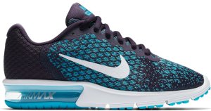 Nike Air Max Sequent 2 Dark Raisin (W) Dark Raisin/White (852465-500)