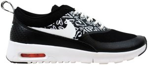Nike Air Max Thea Print Black (GS) Black/White-Lava (834320-002)