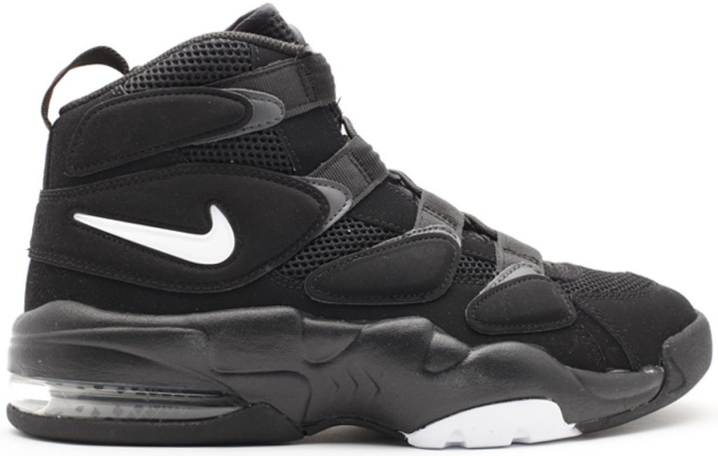 Nike Air Max Uptempo 2 Black White Dark Shadow Black/White-Dark Shadow (472490-010)