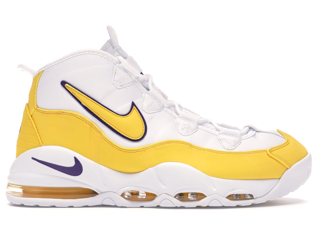 Nike Air Max Uptempo 95 Lakers White/Amarillo/Court Purple (CK0892-102)