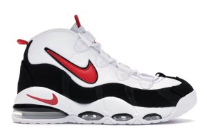 Nike  Air Max Uptempo 95 White Red Black White/University Red-Black (CK0892-101)