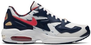 Nike Air Max2 Light USA (2019) White/University Red-Metallic Gold-Midnight Navy (CK0848-100)