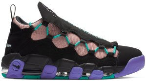 Nike  Air More Money Have a  Day Black/White-Space Purple-Bleached Coral-Hyper Jade (CI9792-001)