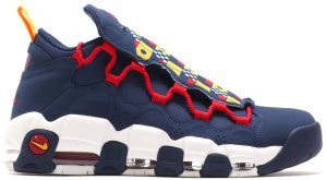 Nike  Air More Money Nautical Midnight Navy/Midnight Navy-Sail-Gym Red (AR5396-400)