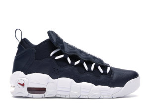 Nike  Air More Money Obsidian (GS) Obsidian/White-Gym Red (AH5215-400)