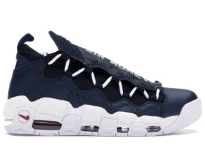 Nike  Air More Money Obsidian Obsidian/White-Gym Red (AJ2998-400)