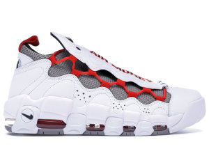 Nike  Air More Money White Habanero Red Atmosphere Grey White/Black-Habanero Red-Atmosphere Grey (BV2520-100)