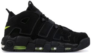Nike Air More Uptempo Black Volt Black/Black-Volt (414962-013)