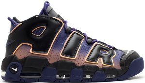 Nike Air More Uptempo Dusk To Dawn Black/White-Orange Chalk-Night Blue (553546-018)
